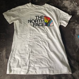 The North Face pride t shirt